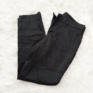 Women Banana Republic Sloan Curvy Fit Pants Sparkle in Black Size 6